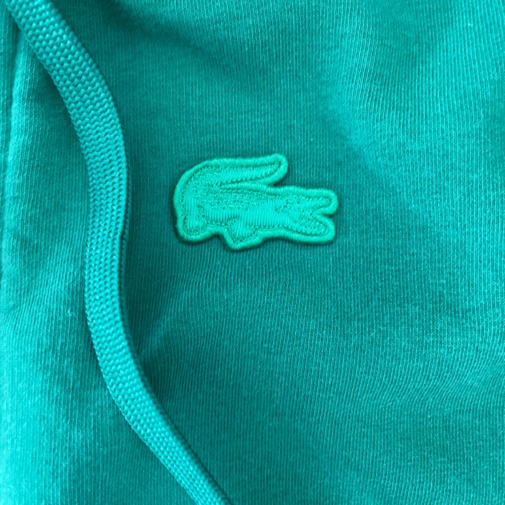 EUC - Lacoste Regular Fit Women's Tracksuit in Rocket Green Size 36 - Picture 3 of 16